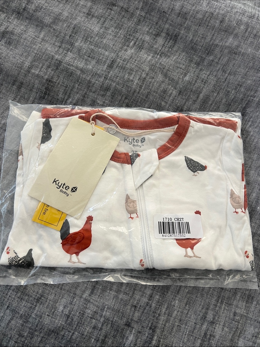 Kyte Baby Zip Romper